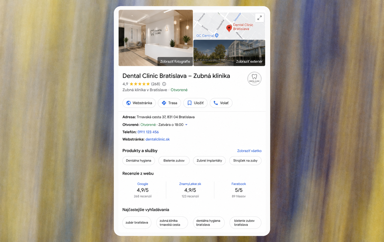 Lokálne SEO a Google profil